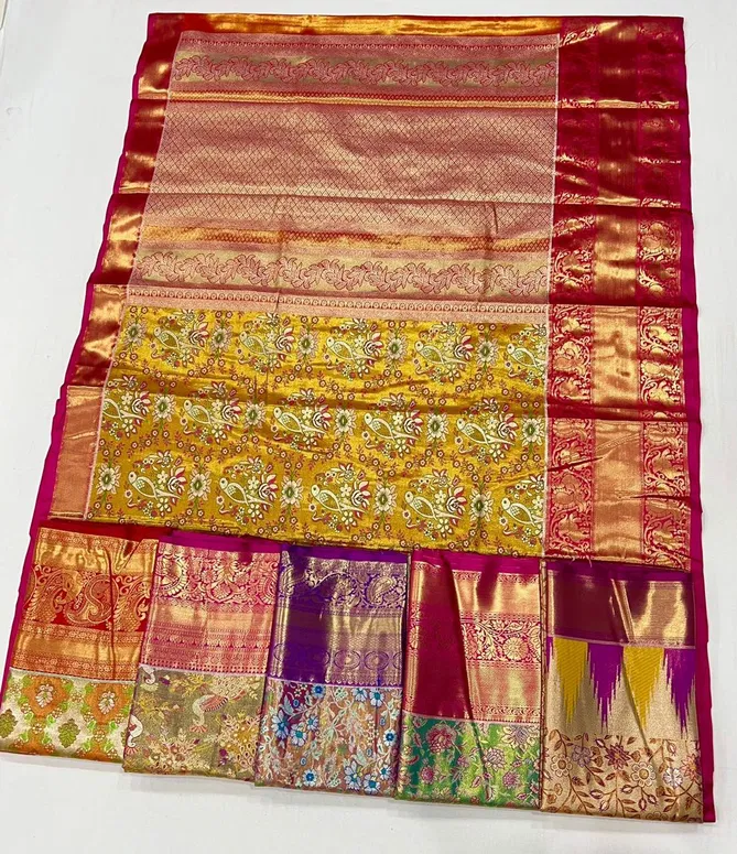 Dharmavaram By Sosy Handloom Silk Sarees Wholesale Market In India 